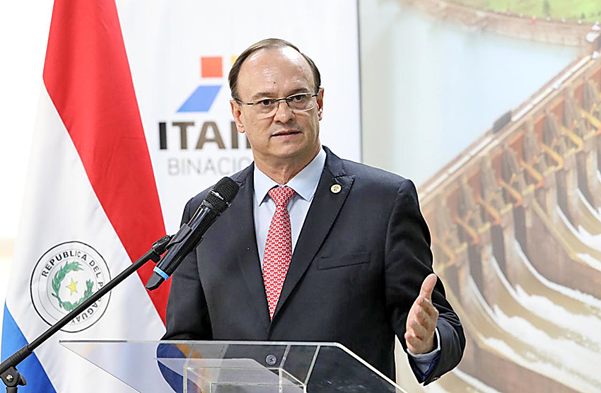 Director general paraguayo interino de la ITAIPU Binacional, Ernst Bergen