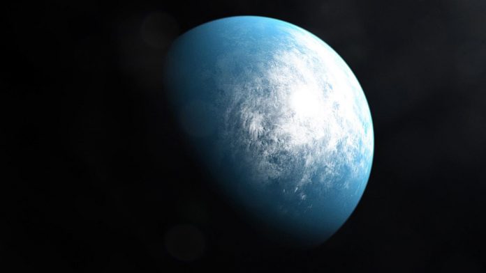Este planeta cuenta con características similares a la Tierra como su tamaño y la presencia de agua líquida. | Fuente: NASA Este planeta cuenta con características similares a la Tierra como su tamaño y la presencia de agua líquida. | Fuente: NASA